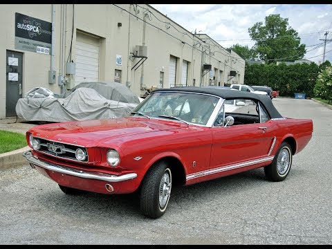 1965 Mustang Conv. GT Pre Purchase Inspection Walk-Around~ClassicGray.com
