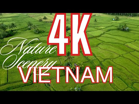 FLYING OVER VIETNAM (4K UHD) Amazing Beautiful Nature Scenery & Relaxing Music - 4K Video Ultra HD