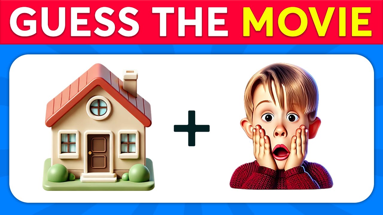 Guess The MOVIE By Emoji 🎬🍿 Movie Quiz