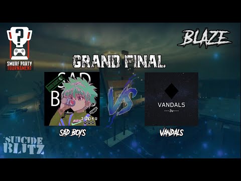 GRAND FINAL | SAD BOYS VS VANDALS | SMURF PARTY TOURNAMENT