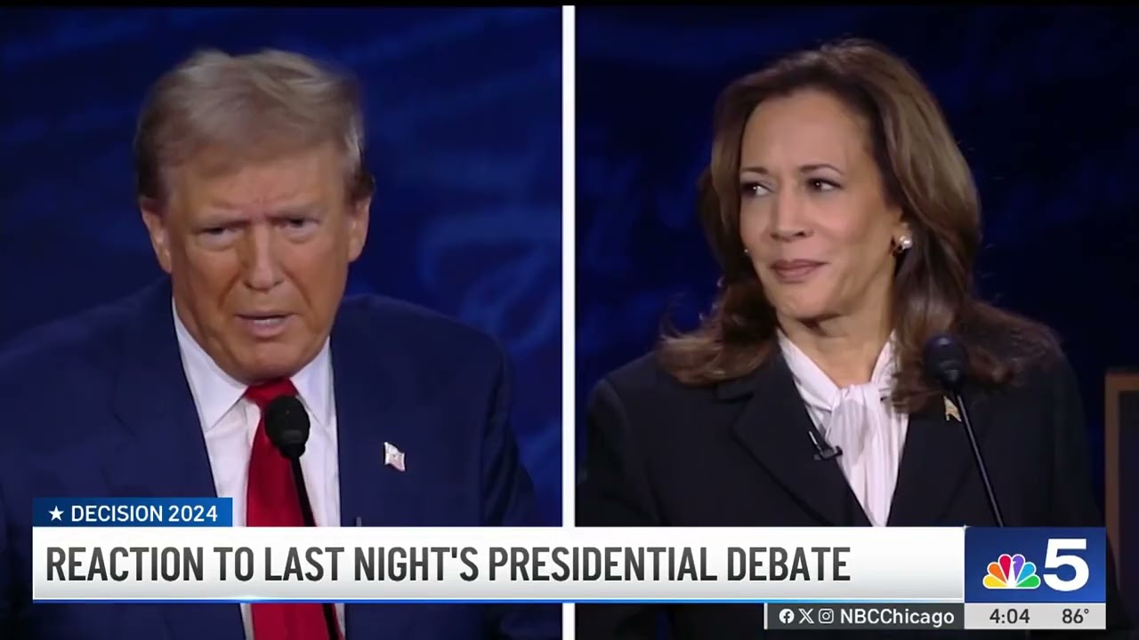 Voters react to presidential debate between Harris, Trump