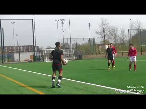 UVV JO17-4 - Nieuw Utrecht SV JO17-1 2de helft (2-2)