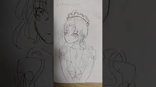 コメントとしてくれたら描く意欲湧く #お絵かき #イラスト #art #アナログ #drawing #叶#にじさんじ#ファンアート