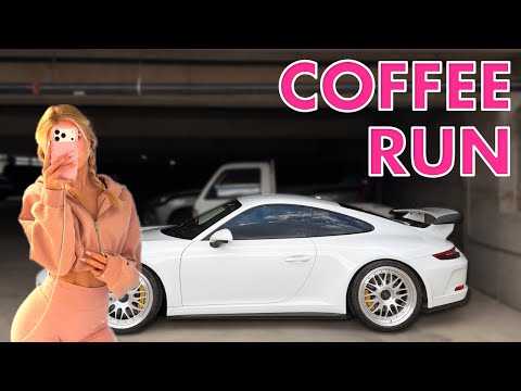 Coffee Run in A 911 GT3! Packing for a trip!
