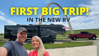 Our First Trip in the New RV! Lessons Learned and Exploring St Louis!