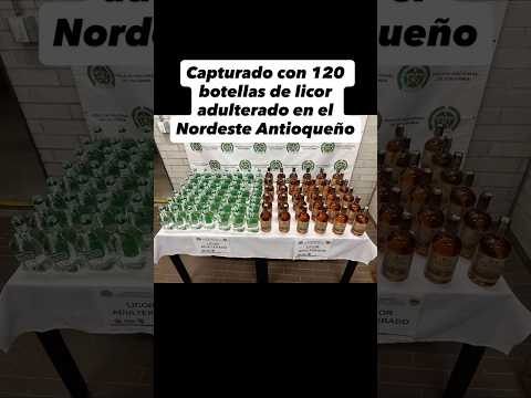 Decomisan licor adulterado