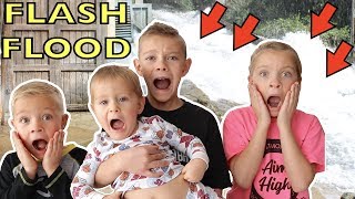 CAUGHT IN A FLASH FLOOD at Universal Studios!