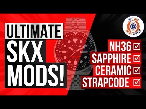 Ultimate SKX Mods! NH36, Lumed Ceramic, Sapphire, Strapcode etc