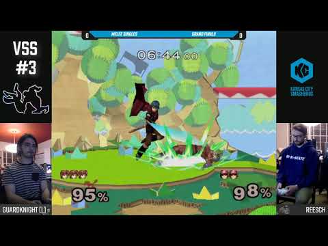 VSS #3 SSBM - Guardknight (Marth) Vs. Reesch (C. Falcon) - Grand Finals