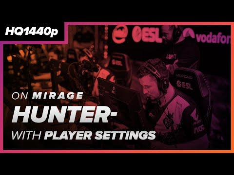 [CSGO DEMO] huNter- (G2) vs Natus Vincere / 33 frags / Mirage // POV - Point of View