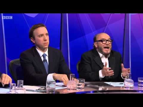 George Galloway - Strikes Happen When You Elect Clowns - BBCQT - 06/02/2014