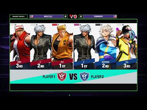 Bread and Butter 25 GRAND FINALS - Yurikov Vs. nile [L] - King of Fighters XV