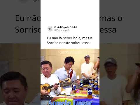 Eu não iria beber hoje, mas o sorriso naruto soltou a braba