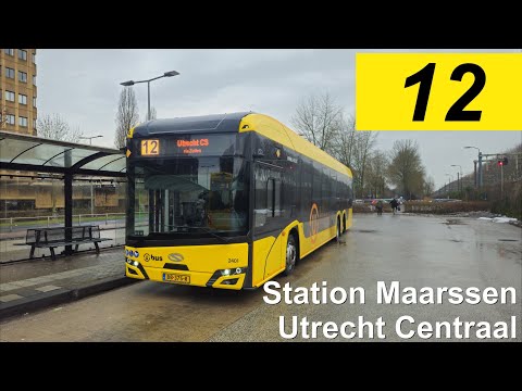 U-OV lijn 12: Station Maarssen - Utrecht CS Jaarbeurszijde | Transdev Utrecht | Transdev 2401 | 2026
