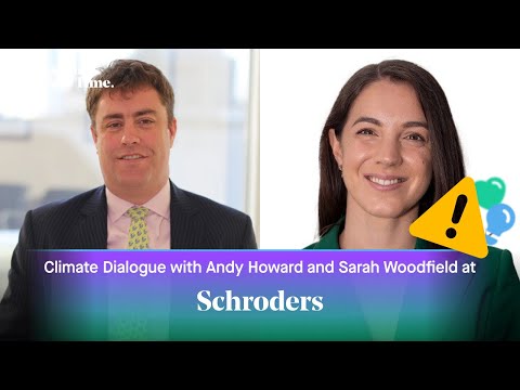 Move the money: Sarah Woodfield and Andy Howard from Schroders