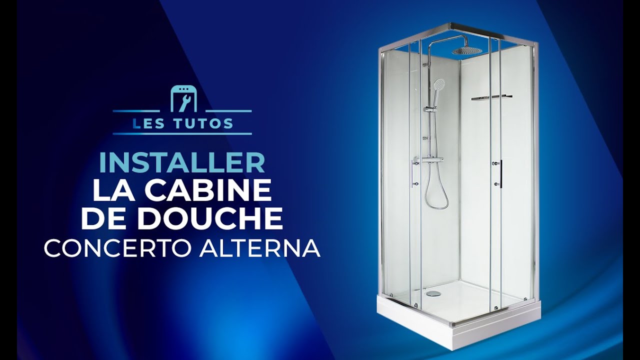 Tuto | Installer la cabine de douche Concerto Alterna