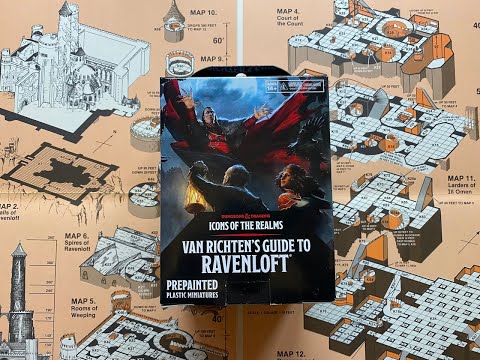 Unboxing Icons Of The Realms Van Richten's Guide To Ravenloft | Dungeons & Dragons