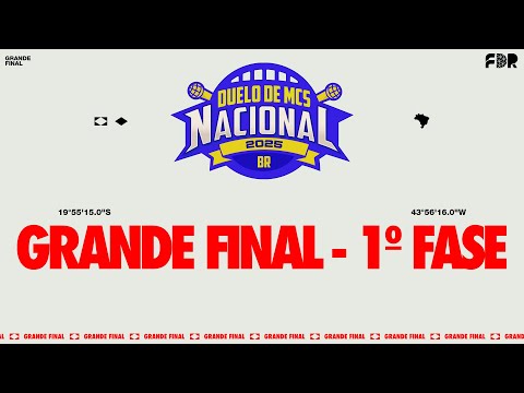 ROBBZIN VS J BLACK - (PRIMEIRA FASE) - DUELO DE MCS NACIONAL 2025 (GRANDE FINAL) - 22/11/2025