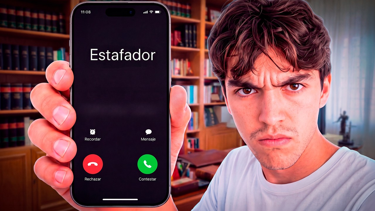 Estafador me roba y lo descubro en directo