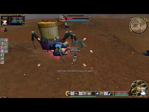 Flyff Playpark Level 60 Bow Jester Giant Hunting at Darkon 1