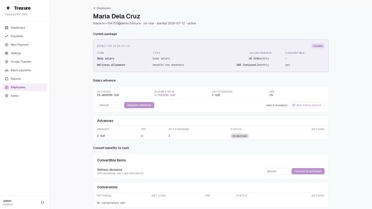 Employee Payroll demo
