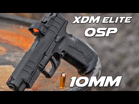 Optics Ready 10MM with SERIOUS capacity... Springfield Armory XDM Elite OSP 10MM