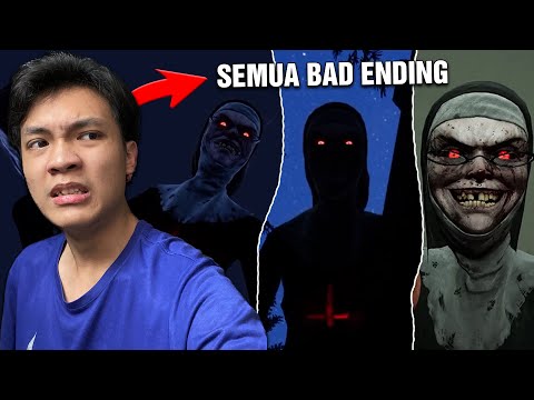 Aku MENAMATKAN Semua BAD ENDING di Game Evil Nun The Broken Mask ‼️