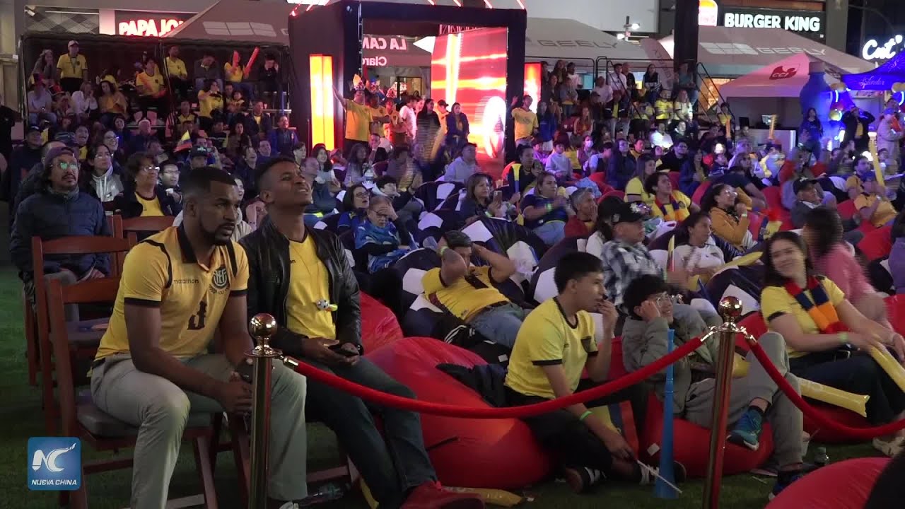 La fiebre mundialista se apoderó de Ecuador durante el estreno de su selección
