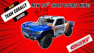 First Look at the Brand New Team Corally Shiroi 1/8th Scale Short Course Rc!