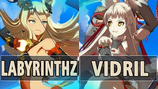 GBVSR:🔥LabyrinthZ (Metera) Vs Vidril (Yuel)🔥| High Level Gameplay.