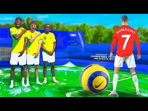 WORLD'S BIGGEST SLIP N SLIDE FOOTBALL MATCH