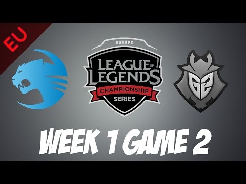 Roccat vs G2 | Game 2 | HIGHLIGHTS | EU LCS Spring Split 2017