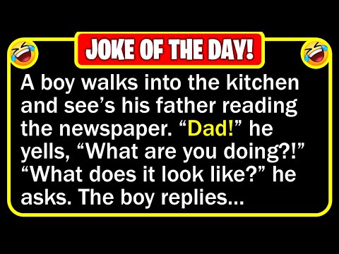 🤣👉 BEST JOKE OF THE DAY! -  A boy strolls into the kitchen...  | Funny Jokes