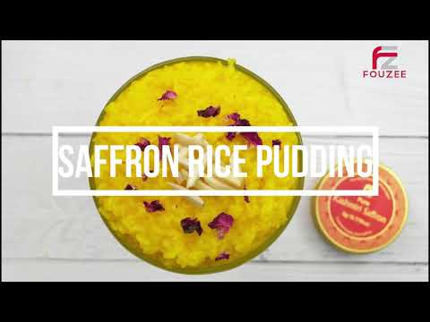 Saffron Rice Pudding Recipe | How to make Persian Saffron Rice Pudding at Home
