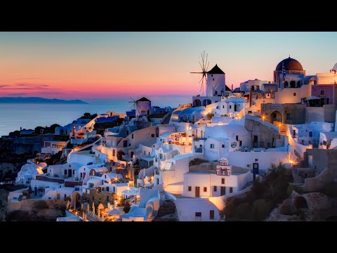 LIVE Oia, Santorini Sunset walk
