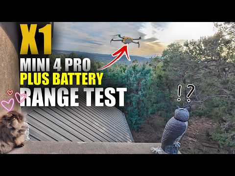 X1 Range Test with Mini 4 Pro Plus Battery Hack - IT WORKS! How Far Will it GO?!