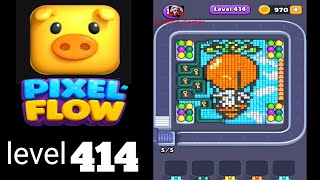Pixelflow level 413 Guide Walkthrough Solution