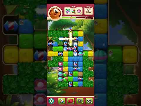 Toon blast Level 6648 bomb+arrow 3 stars