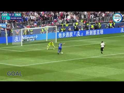 Olise Goal - Germany vs France 0-2 - Nations League 2025