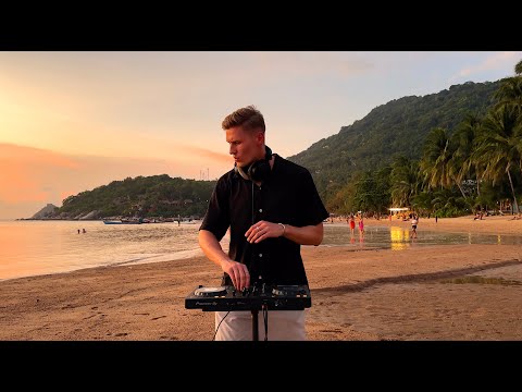 Melodic House Sunset Mix 2025 (Yotto, Tinlicker, Chris Luno) - DJ Set from Koh Tao, Thailand