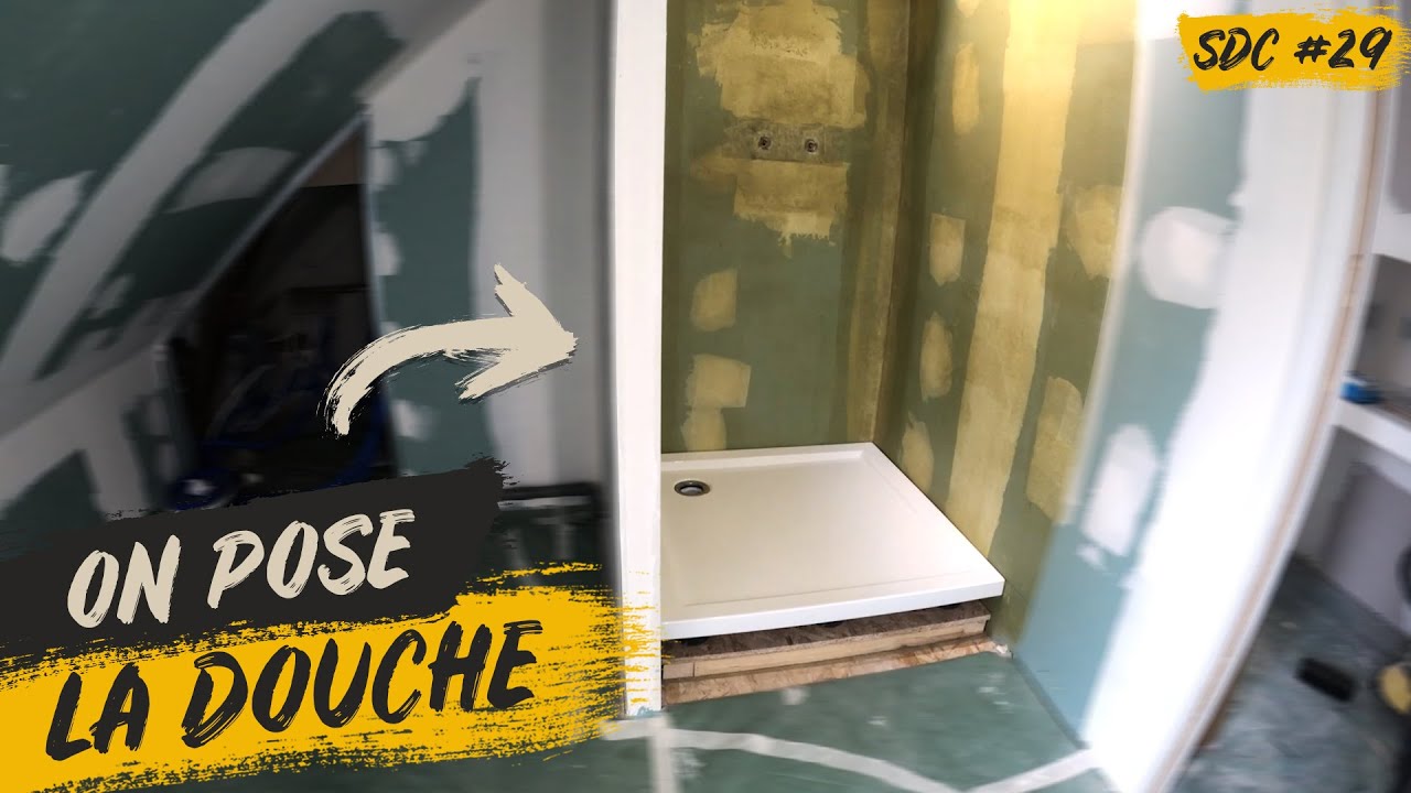 Créer une DOUCHE sous combles (SDB de l'étage 1/2) | Rénovation - SDC #29
