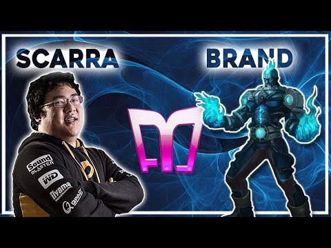 Scarra - Brand vs Yasuo - Mid «Beast» (Challenger)