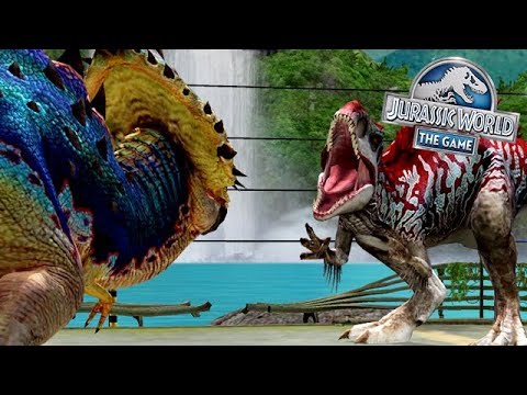 NEW PACHYGALOSAURUS vs INDOMINUS REX (JURASSIC WORLD)