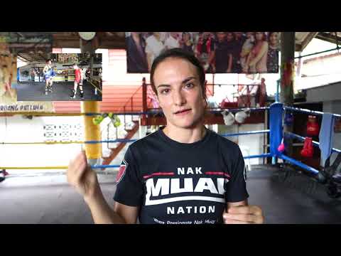 Sylvie's Muay Thai Technique Vlog - Pressure Elbow Sparring