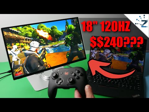 Portable, 18", 120Hz, HDR Monitor for $240?!?!? LIES?      [UPerfect UXbox E4]