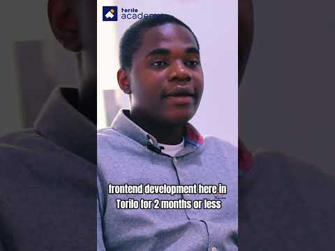 Torilo Academy student testimonial