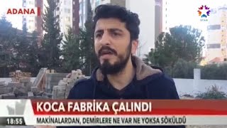 Hırsızlar Koca Fabrikayı Çaldılar - Röportaj Adam