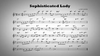 Sophisticated lady - Play along - Bb instruments