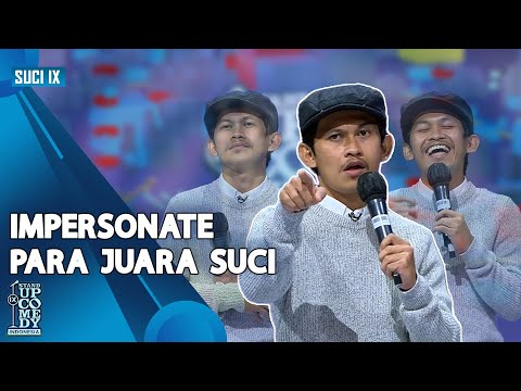 Stand Up Indra Jegel: Impersonate Babe Cabita Hingga Ridwan Remin - SUCI IX [CHAMP ARENA]
