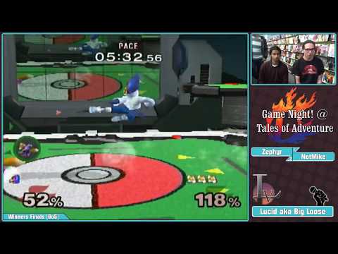Adventure Mode 9 Melee Singles: NotMike (Falco) Vs. Zephyr (Fox/Marth) LS